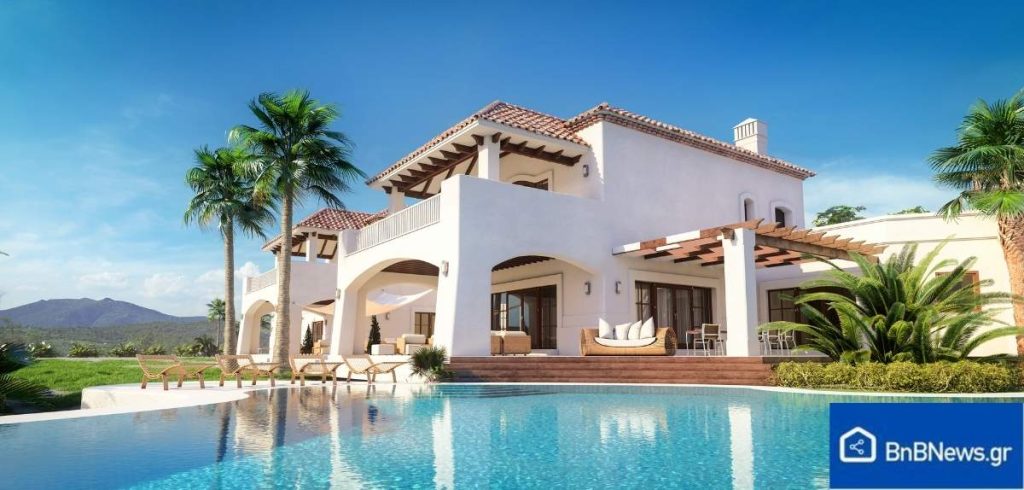 ανανέωση βίλλας airbnb