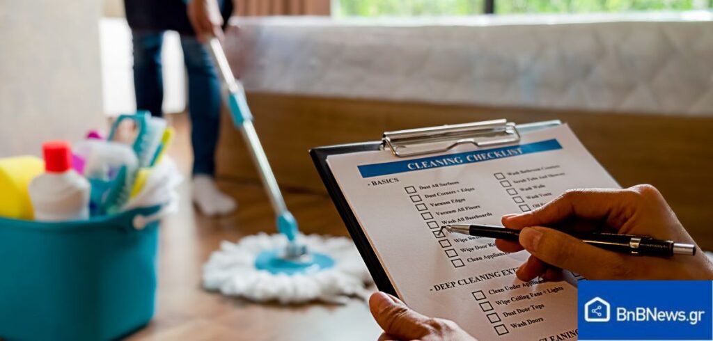Cleanliness in tourist accommodations: The experience of a professional καθαριότητα καταλυμάτων